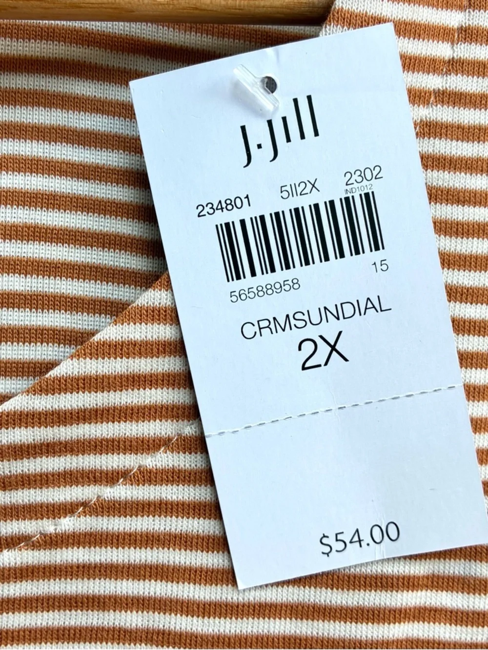 Bundle of 3 J. Jill NWT Pima 3/4 Sleeve Tee Shirts Sz 2X - Picture 2 of 7